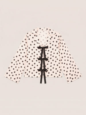 Noctis Polka Dot Pajama Shirt