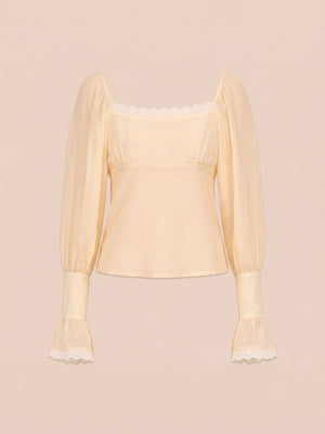 Cream Crush Blouse
