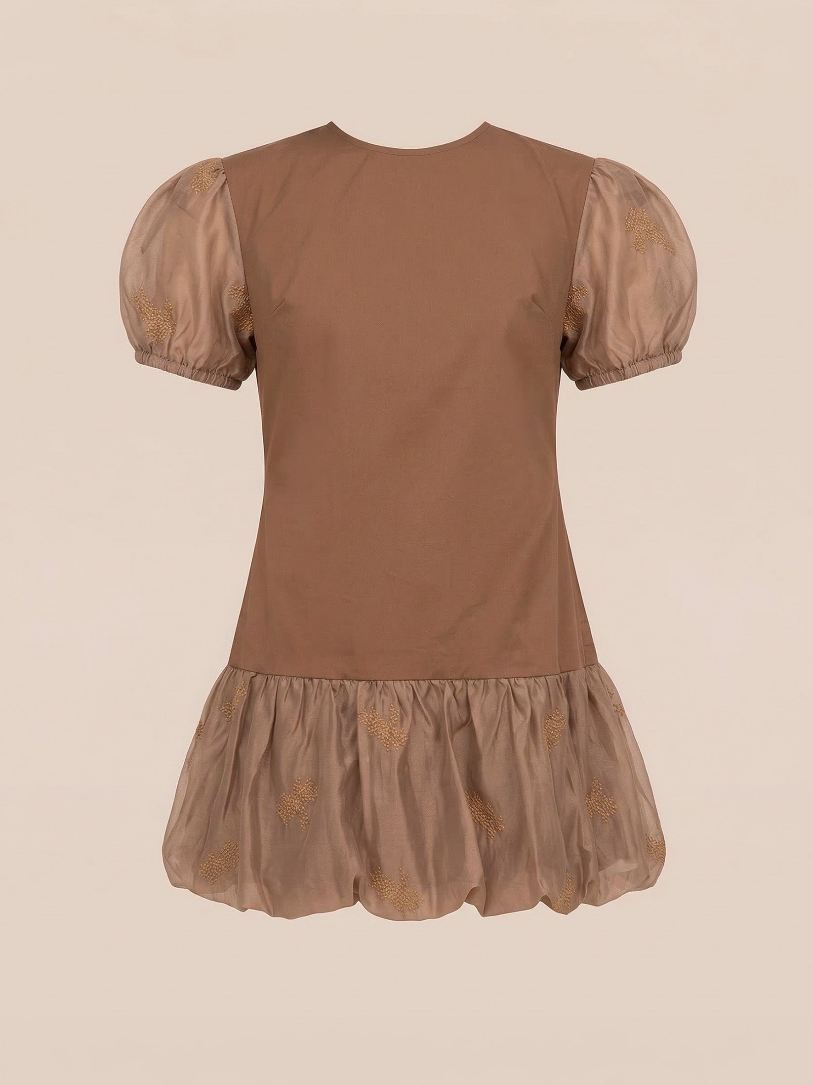 Elegant chocolate brown mini dress Elegant chocolate brown mini dress