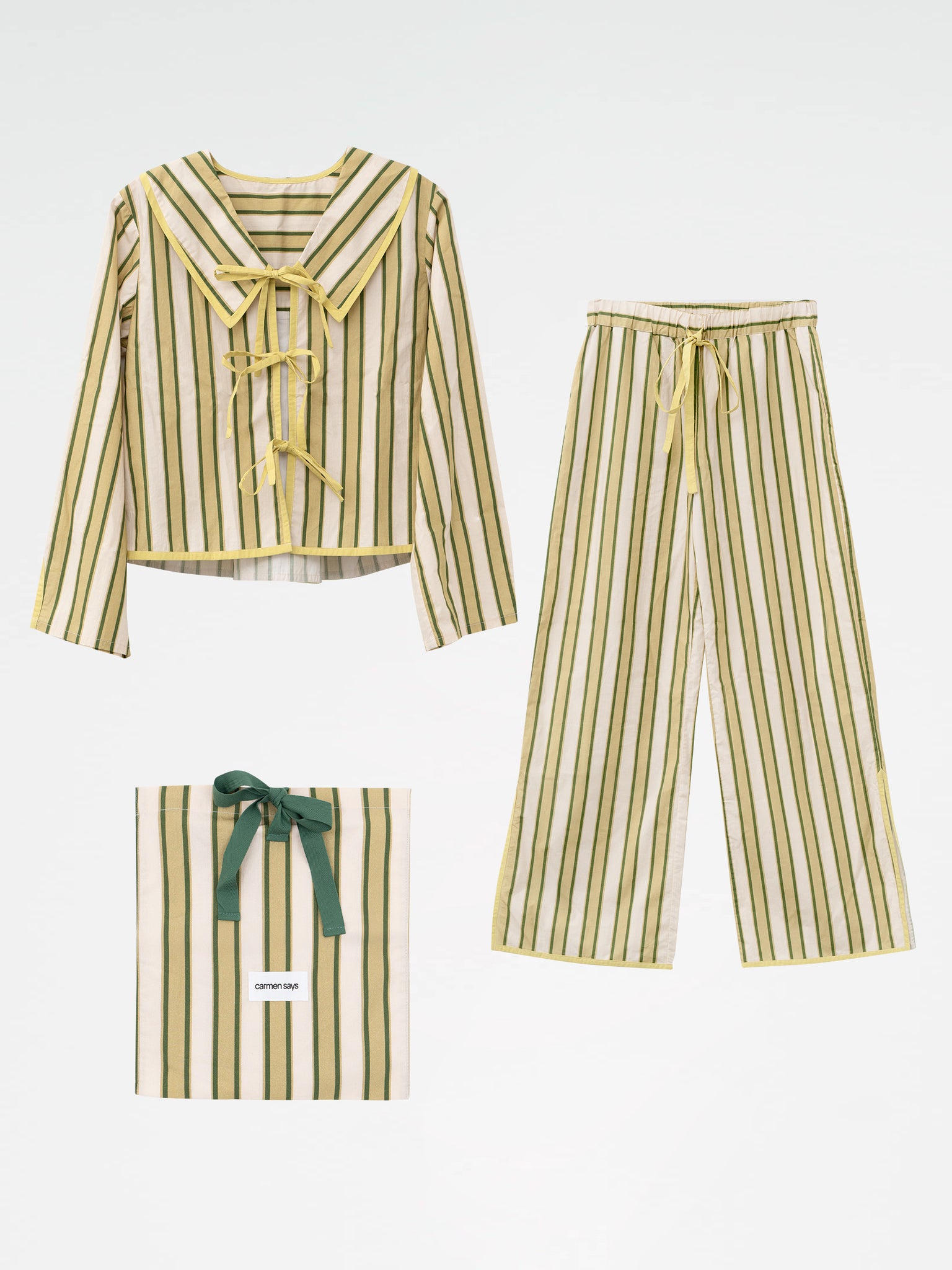 Blizzard Striped Pyjama Set