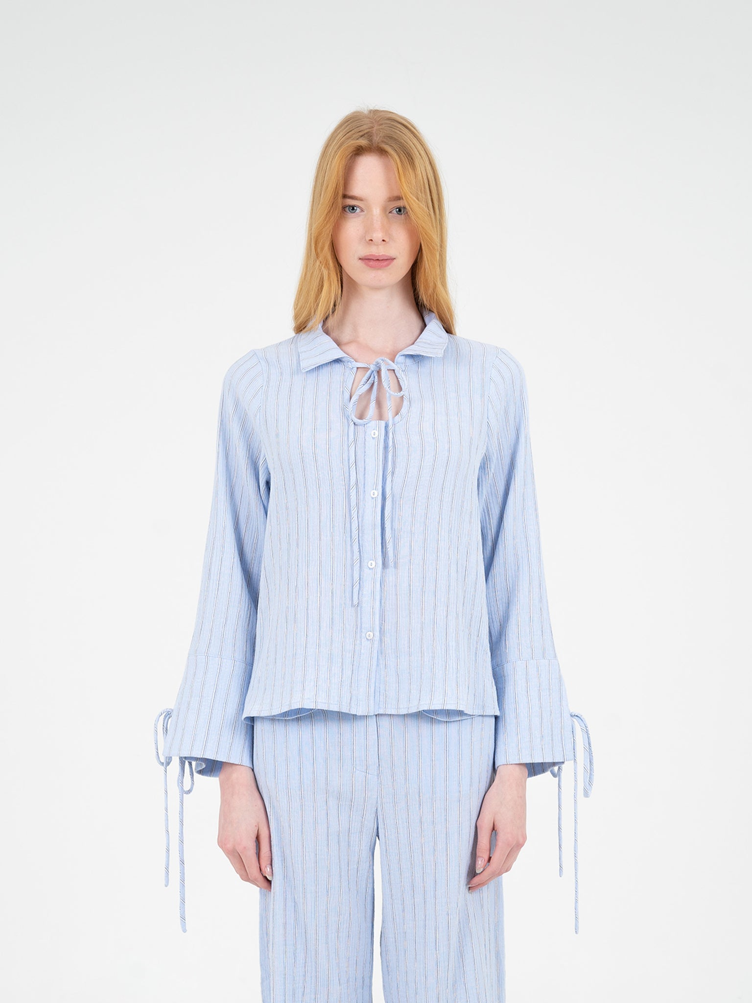 Skyline Blue Striped Shirt