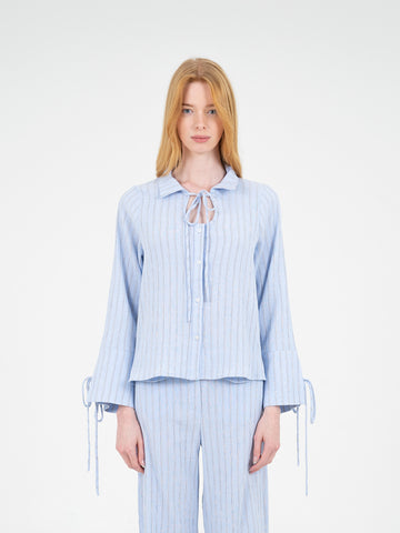 Skyline Blue Striped Shirt