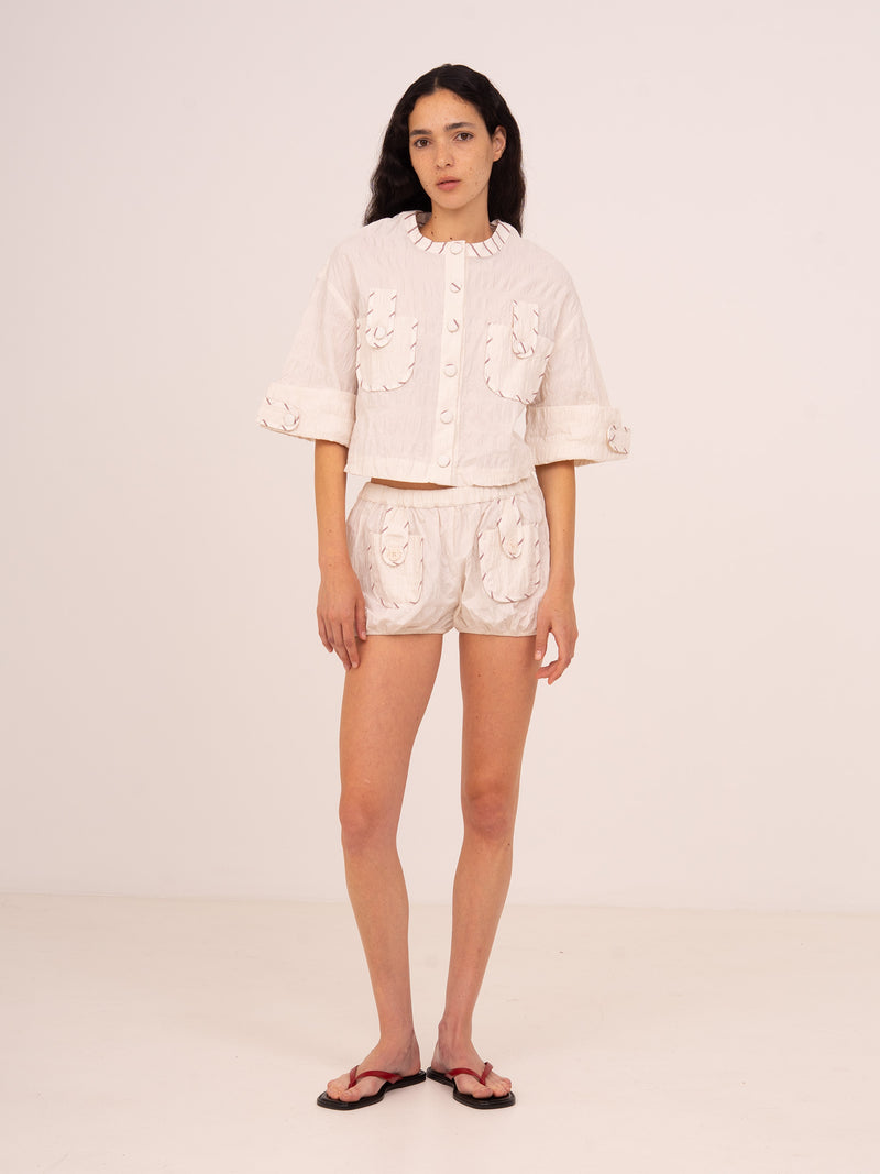 Dune White Shorts