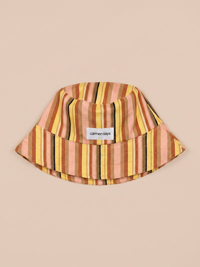 Cala Striped Bucket Hat