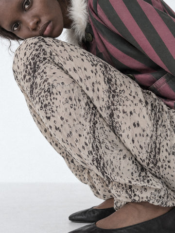 Frost Animal Print Balloon Trousers