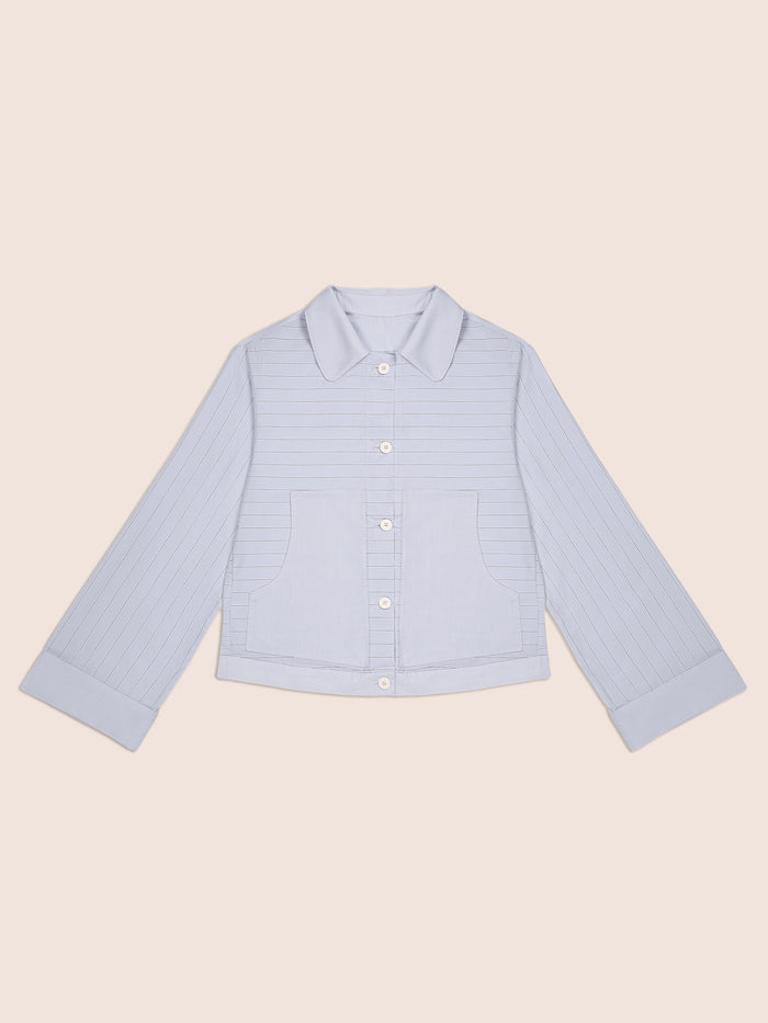 Hunter Striped Blue Shirt