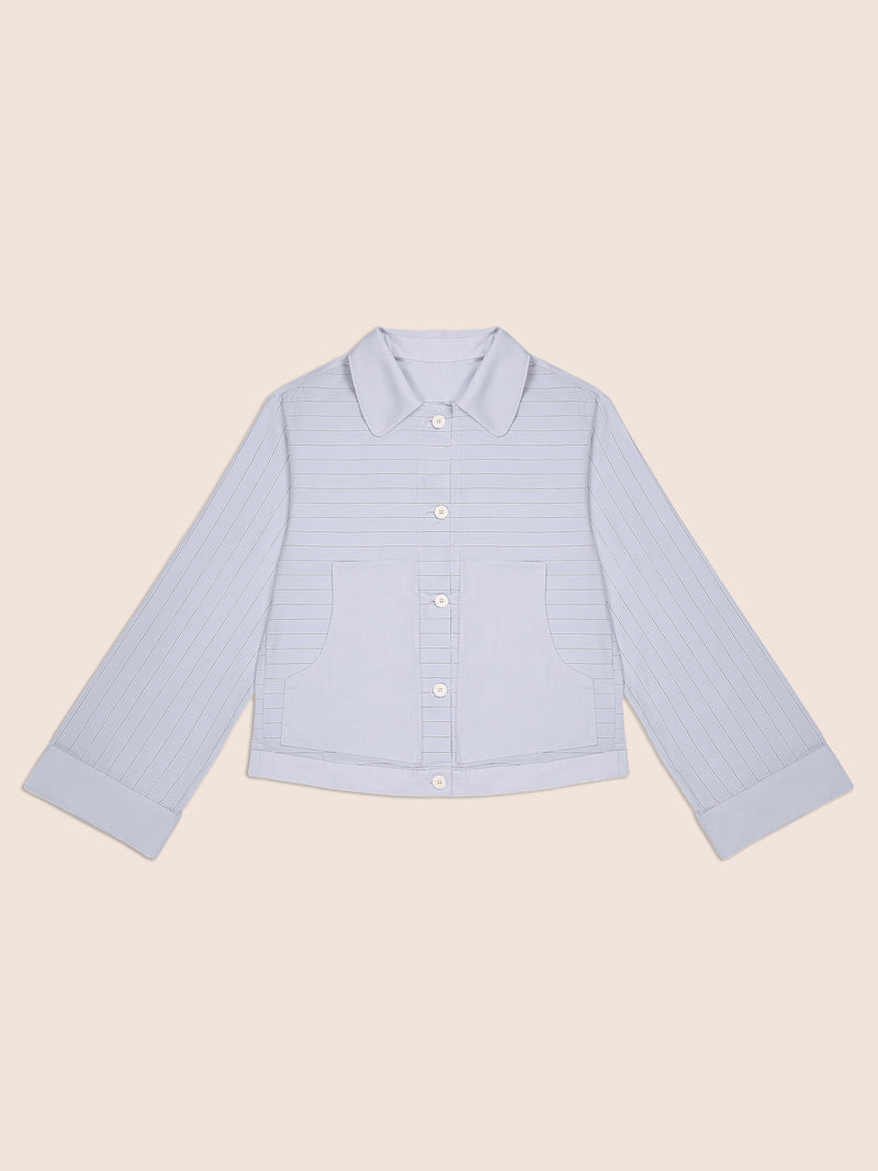 Hunter Striped Blue Shirt