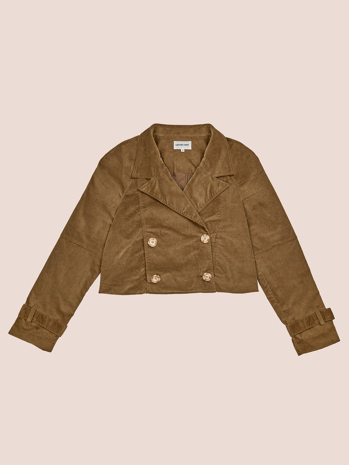 Pace Khaki Velvet Jacket 