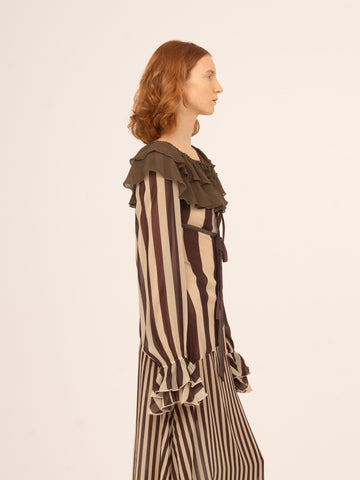 Mistletoe Brown Collar Accesory