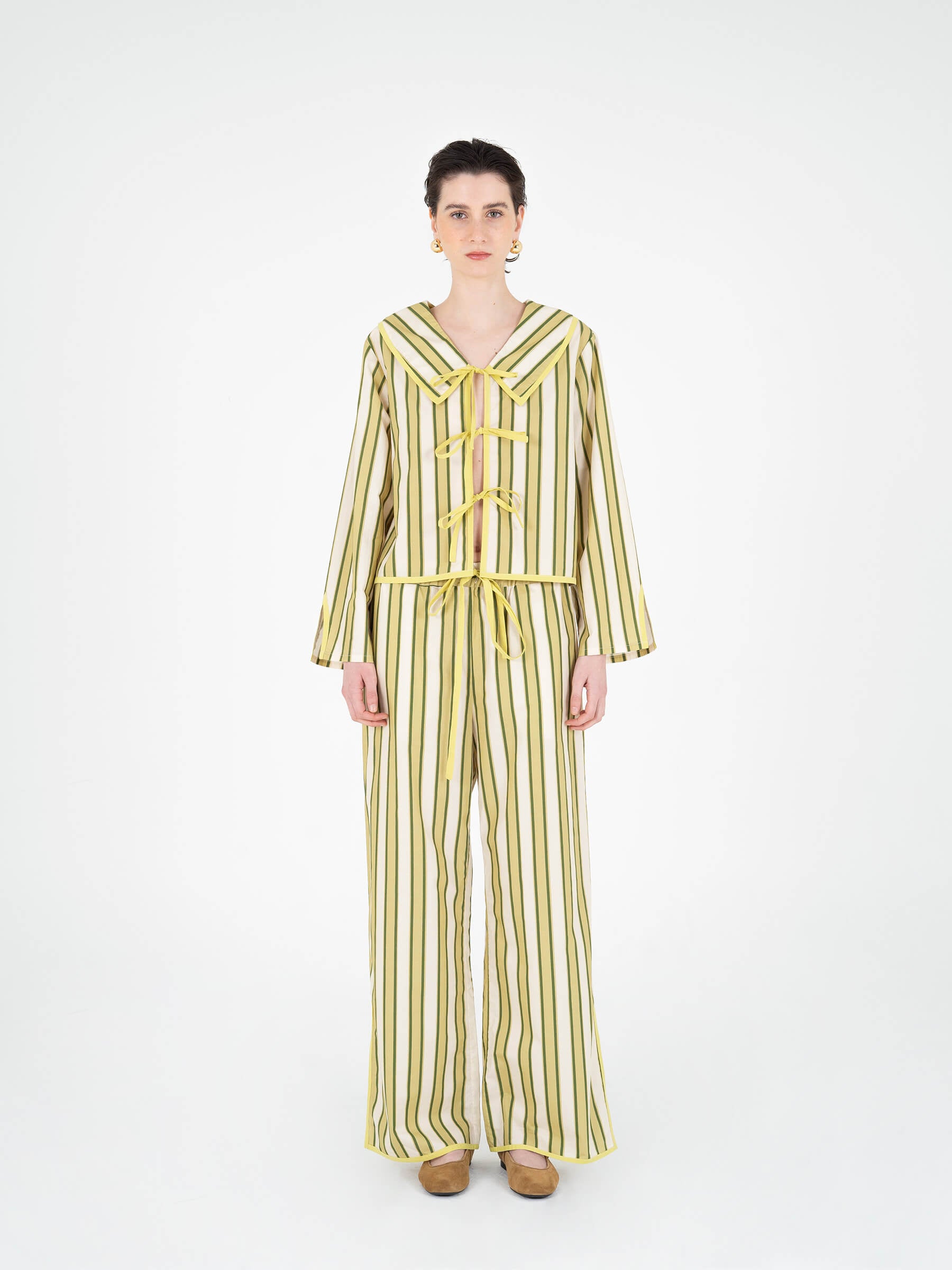 Blizzard Striped Pyjama Pants pantalones