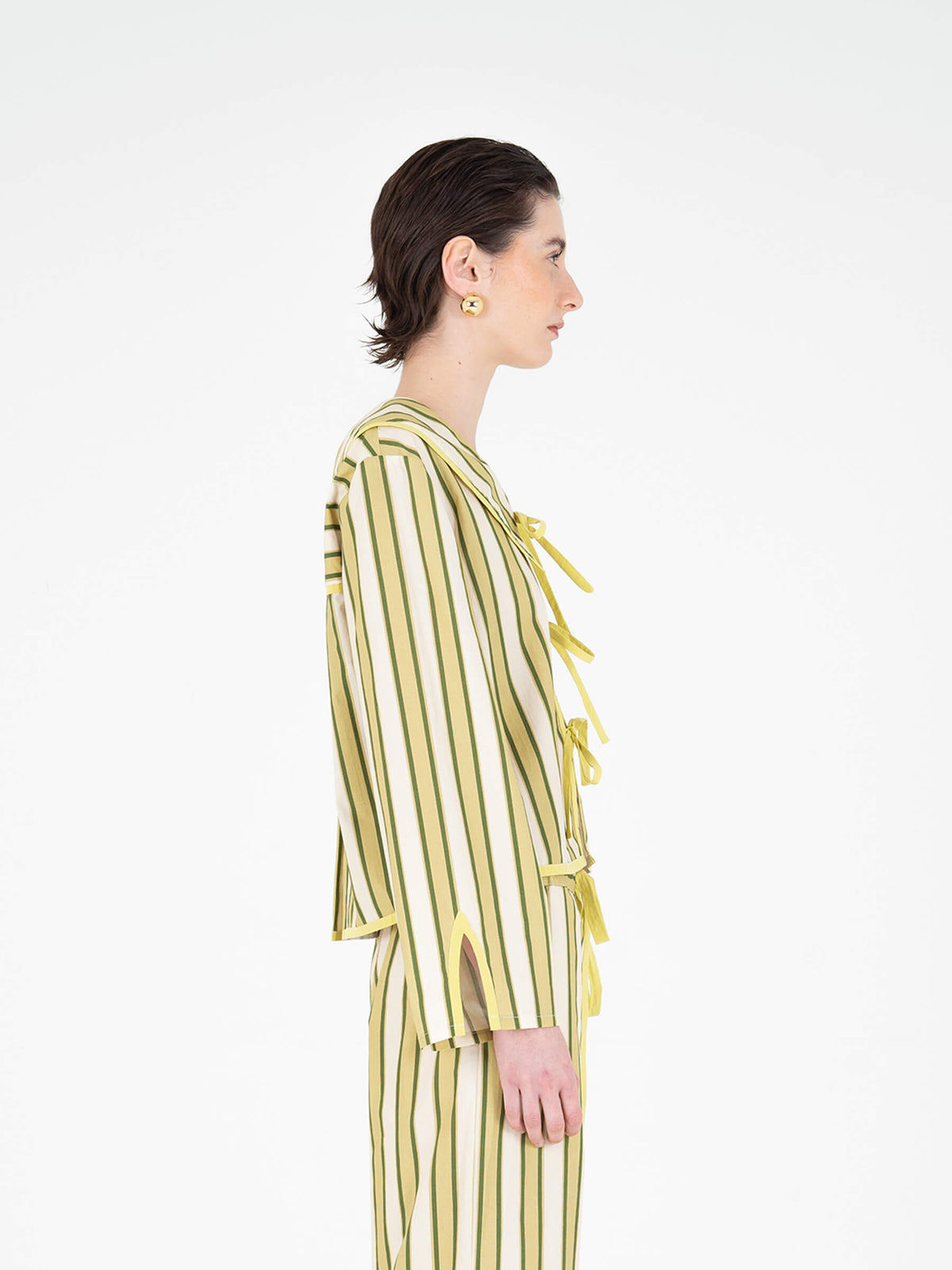 Blizzard Striped Pyjama Shirt camisas y camisetas