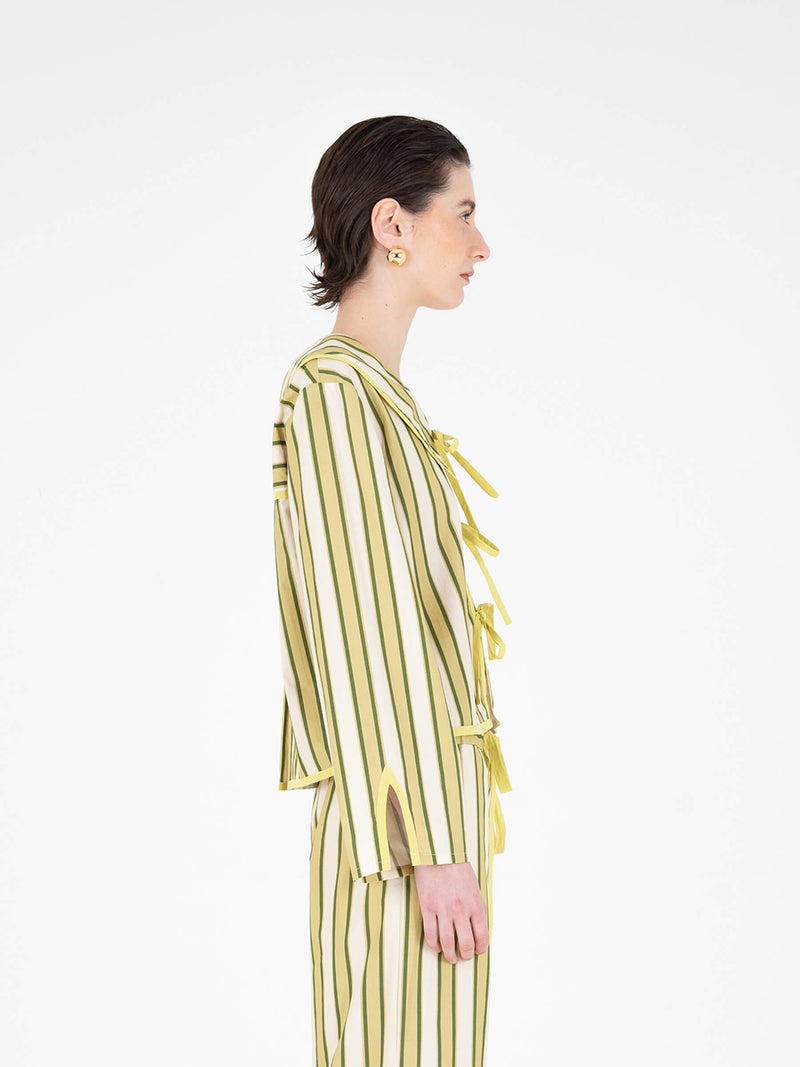 Blizzard Striped Pyjama Shirt camisas y camisetas