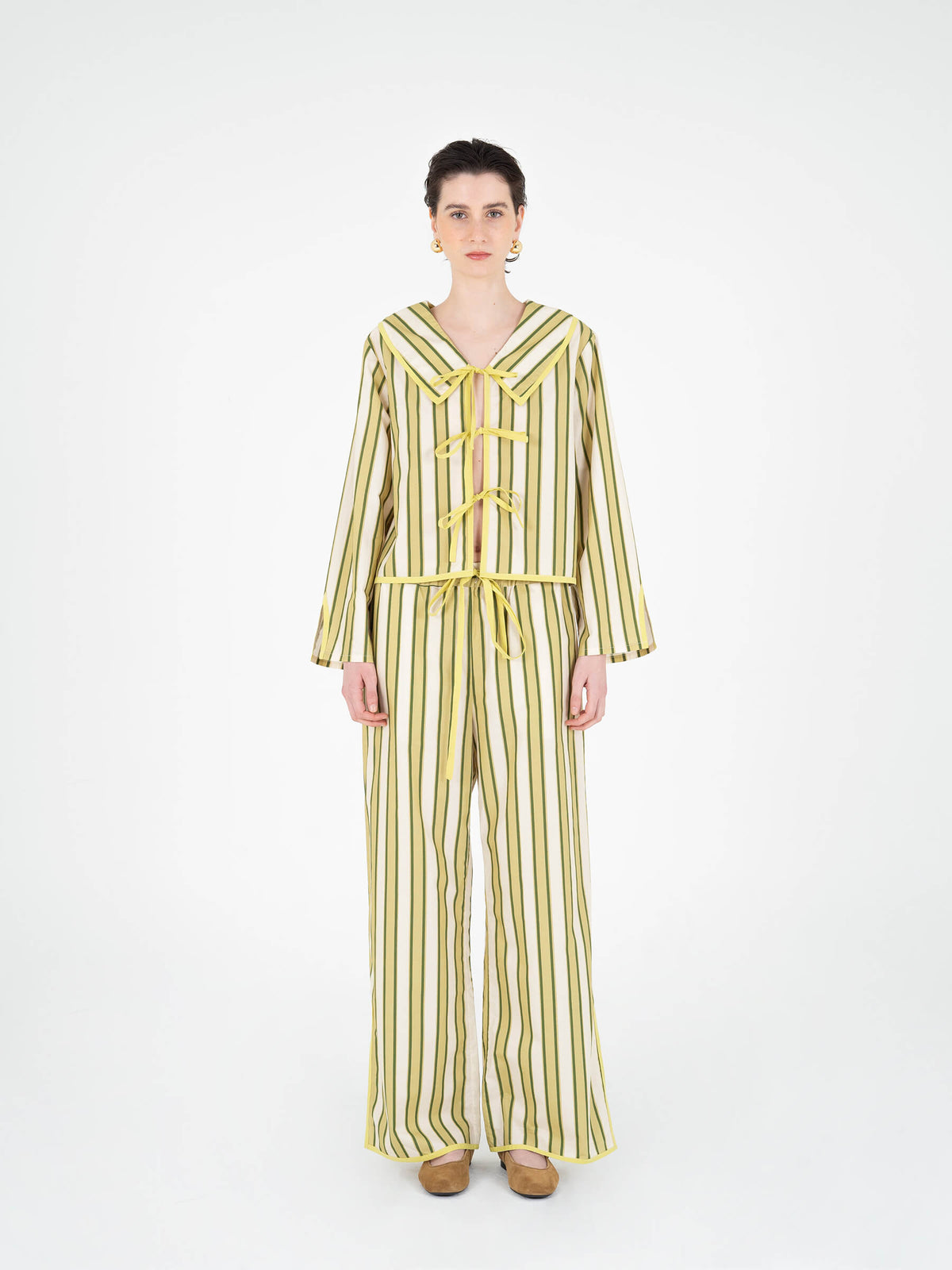 Blizzard Striped Pyjama Shirt camisas y camisetas