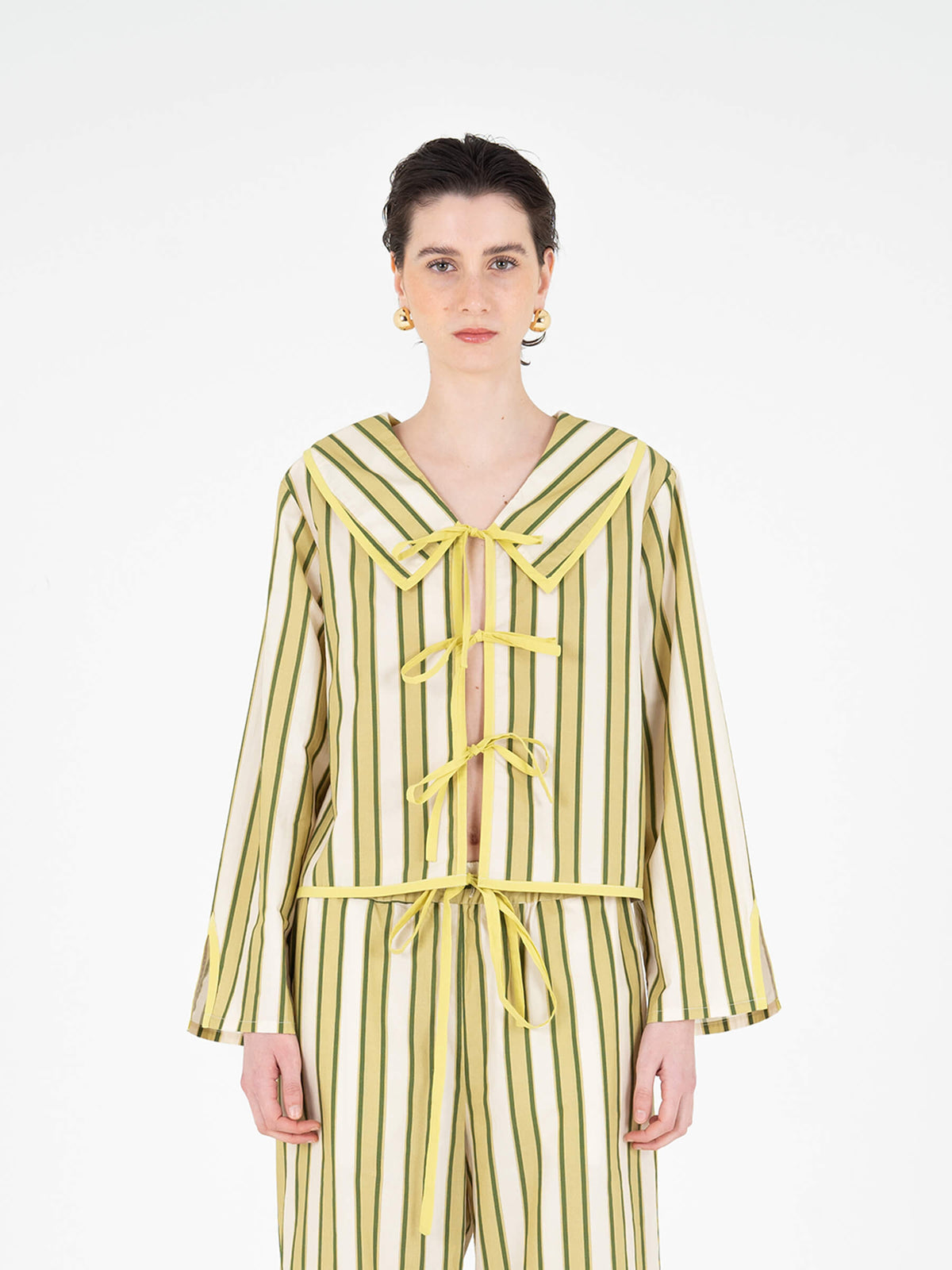 Blizzard Striped Pyjama Shirt camisas y camisetas