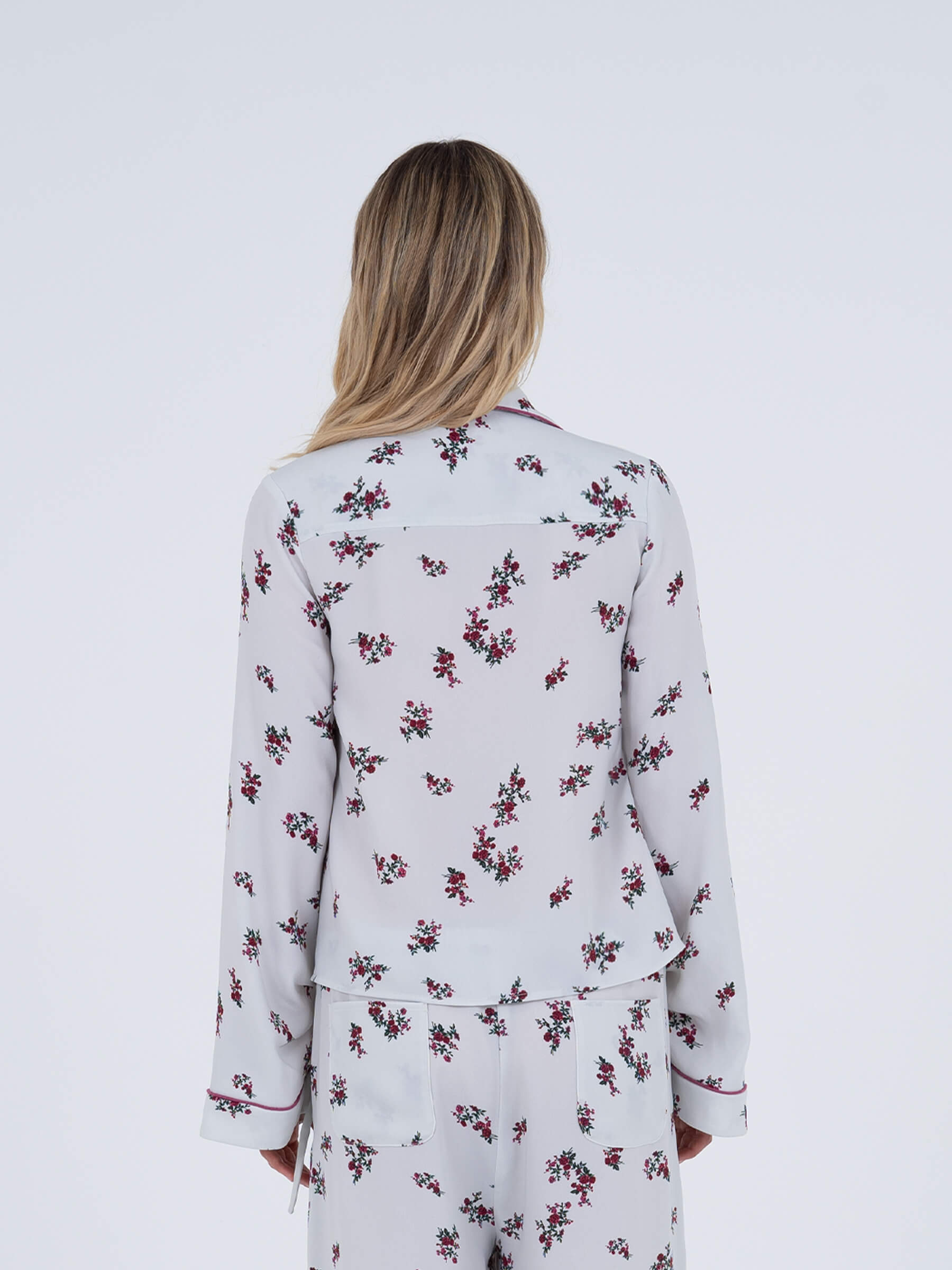 Bloom Flower Print Shirt camisas y camisetas