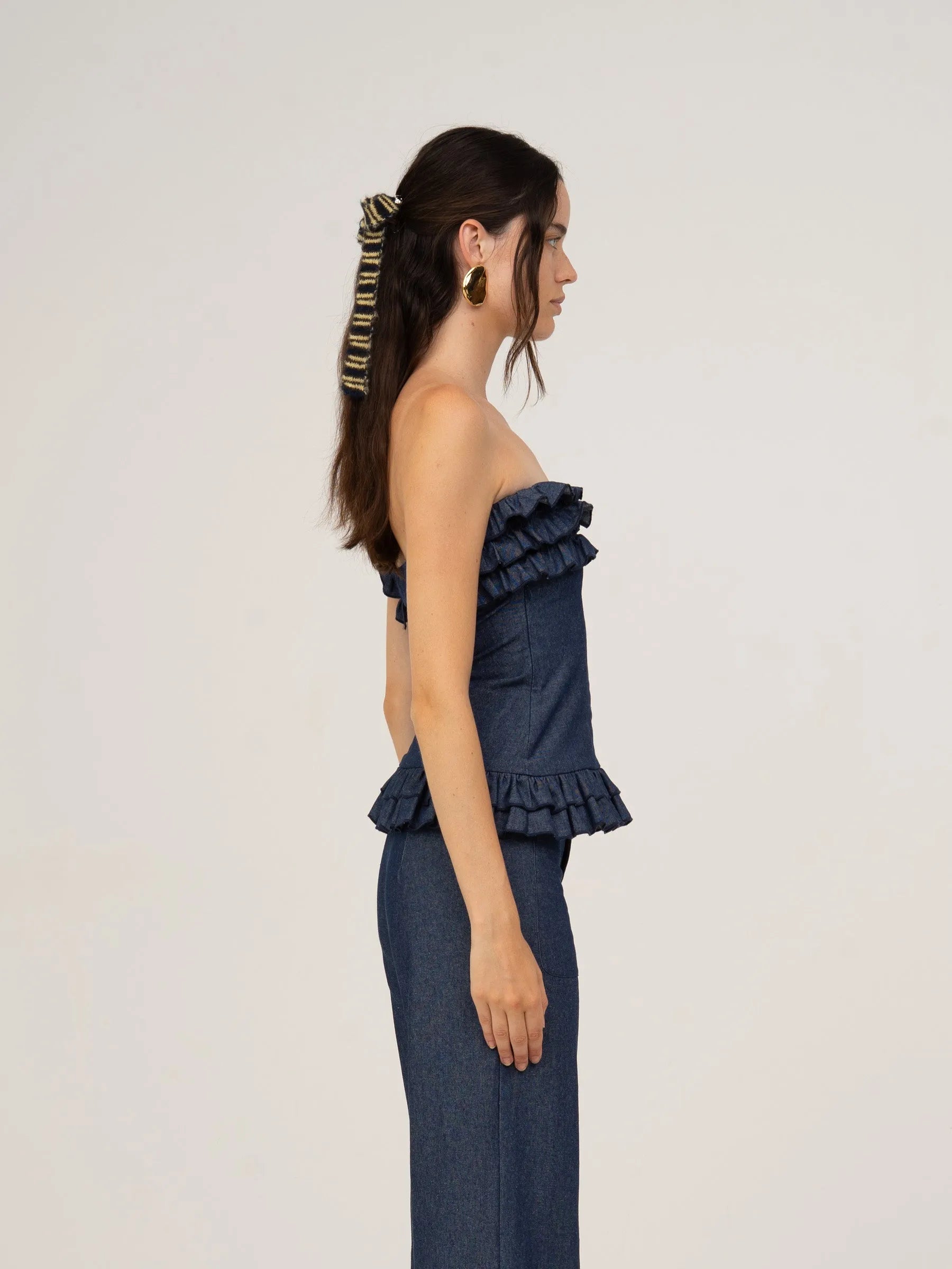 Blue Denim Noctis Top top