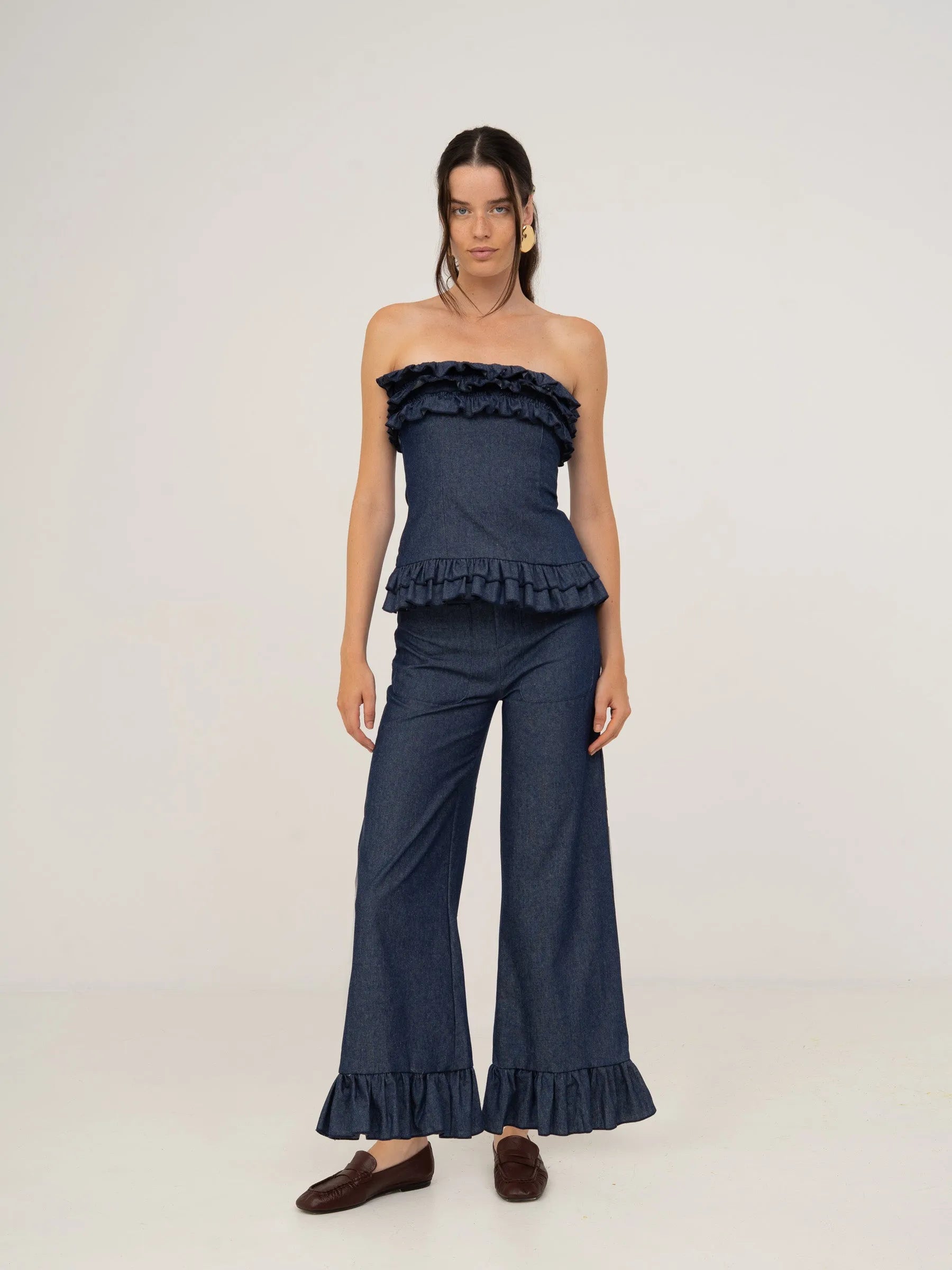 Blue Denim Noctis Top top