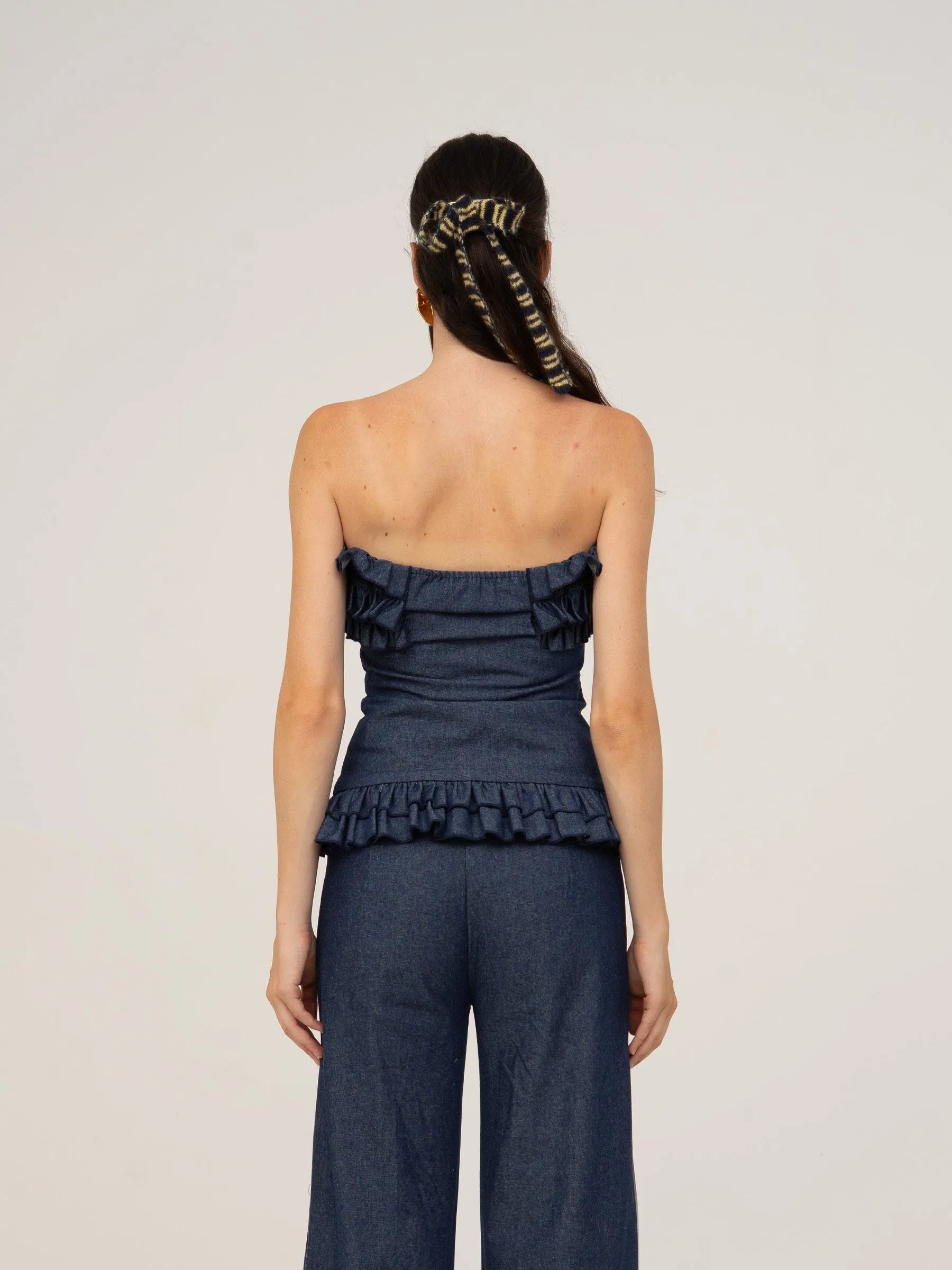 Blue Denim Noctis Top top