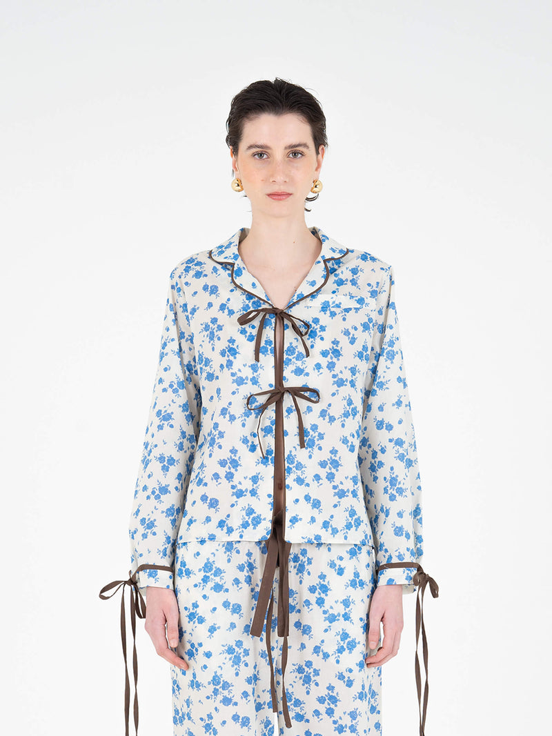 Breeze Flower Pyjama Shirt camisas y camisetas
