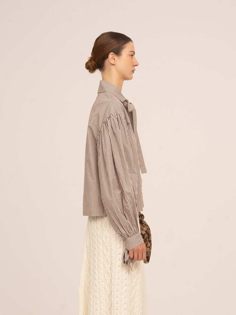 Brown Blooms Bag 