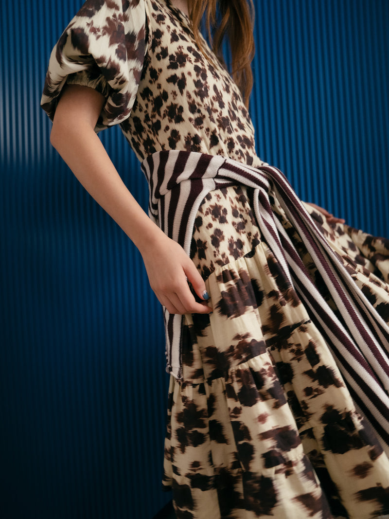 Field Flower Drop Waist Dress