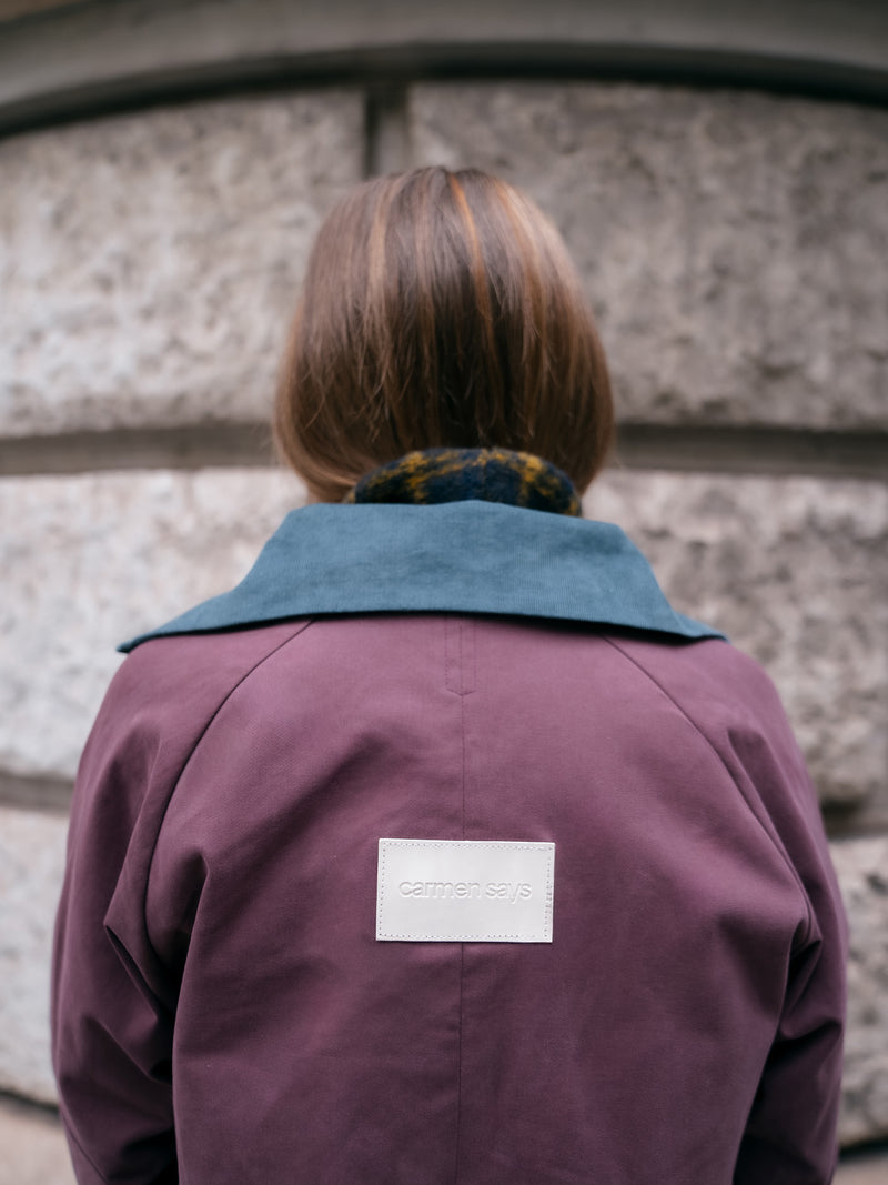 Acorn Contrast Collar Jacket