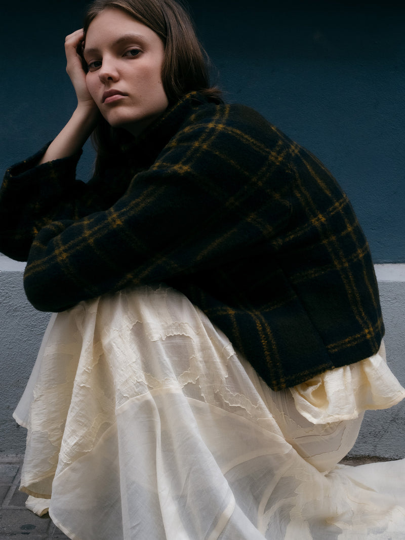 Buttercup Floral Midi Skirt