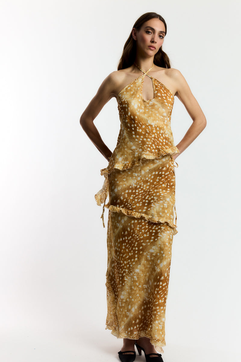 Wild Ecstasy Animal Print Skirt