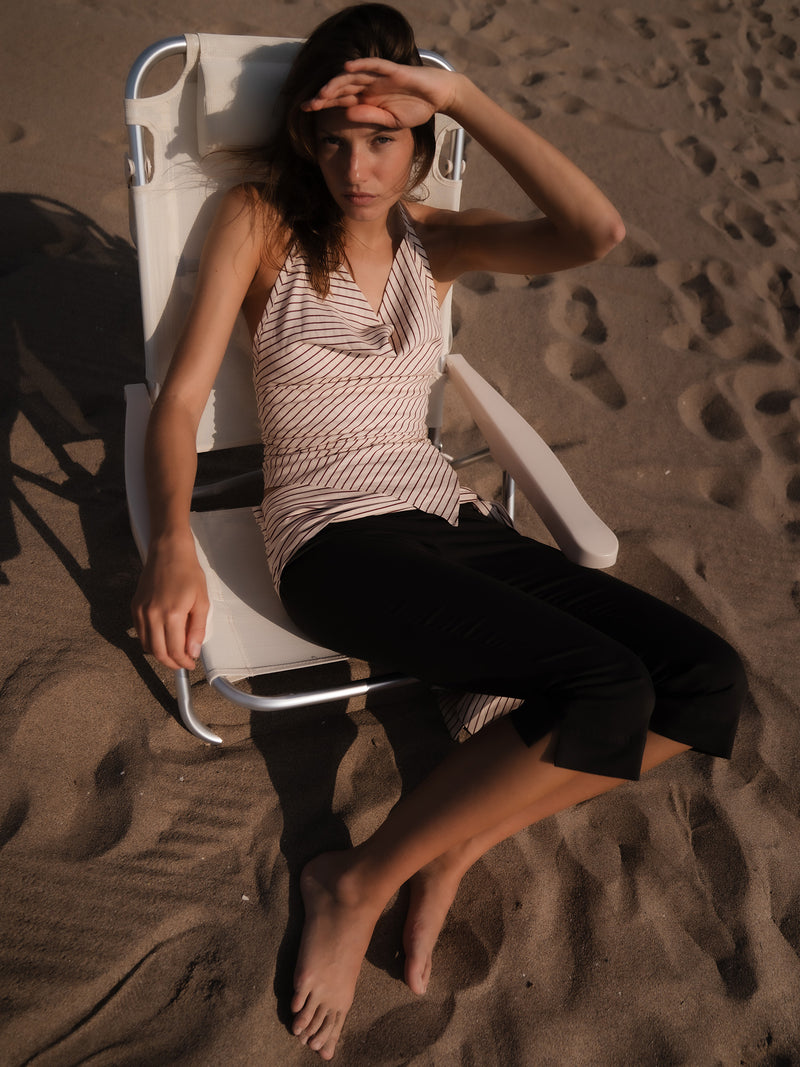 Sienna Wrap Capri Pants