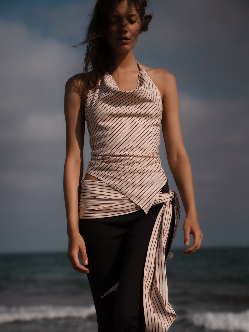 Sienna Wrap Capri Pants