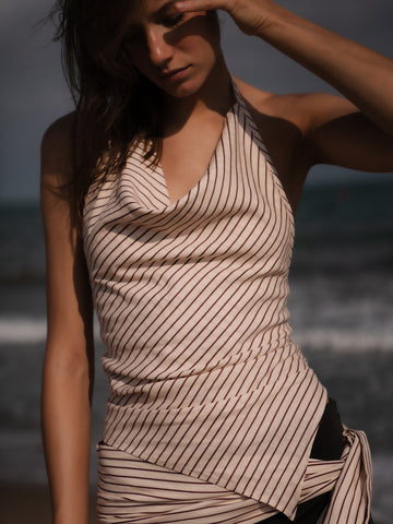 Sienna Striped Halter Top