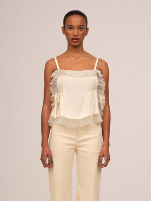 Serenity Cream Blouse