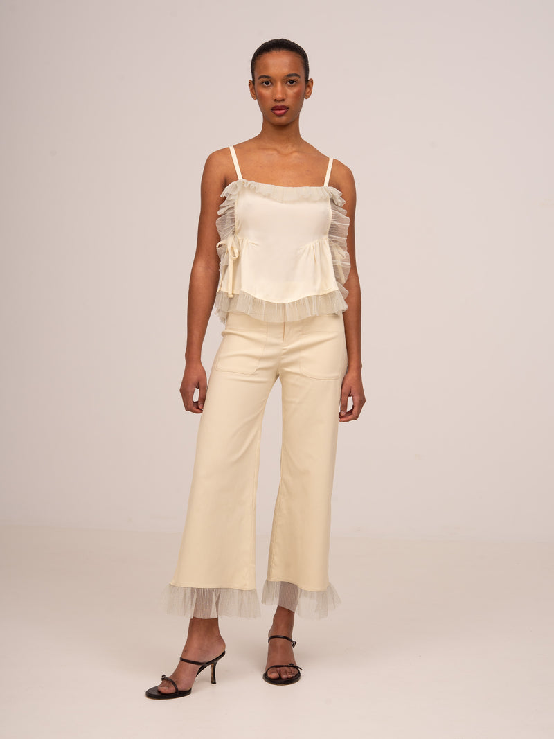 Serenity Cream Blouse
