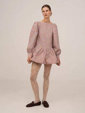 Doll Red Striped Mini Dress