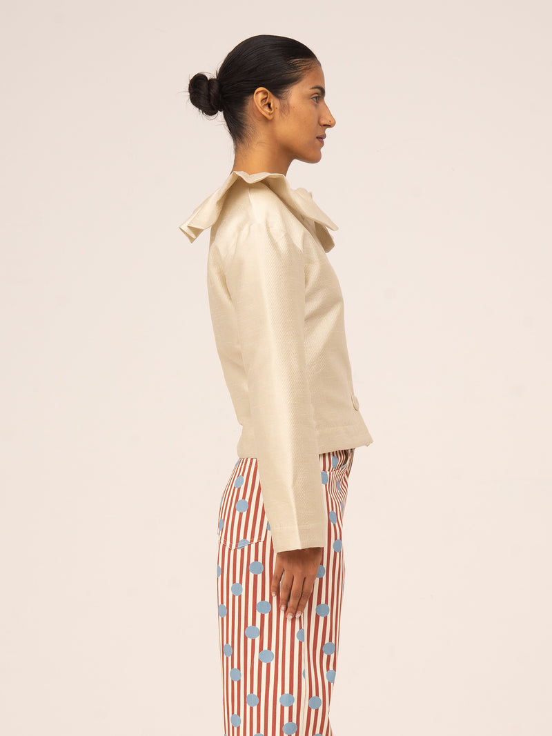 Clown Cream Sparkle Jacket