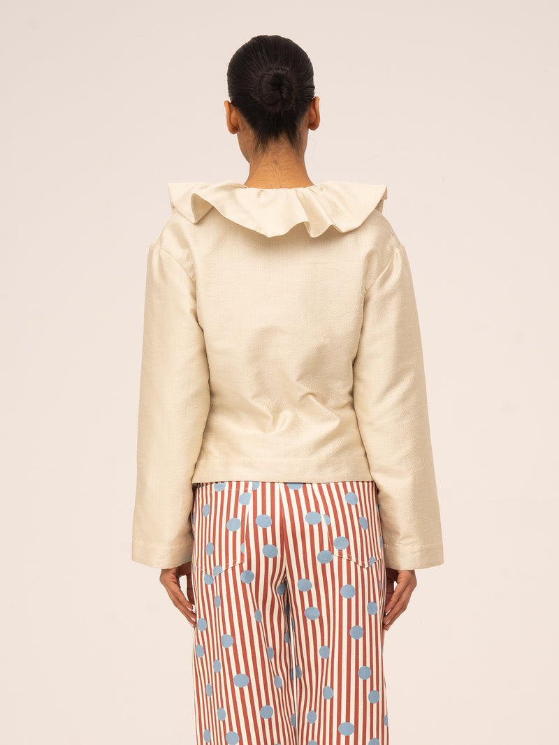 Clown Cream Sparkle Jacket