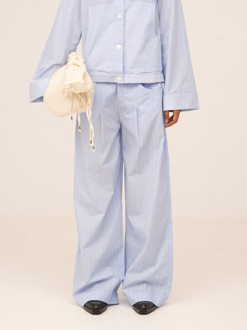 Striped Flash Blue Trousers