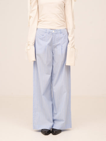 Striped Flash Blue Trousers