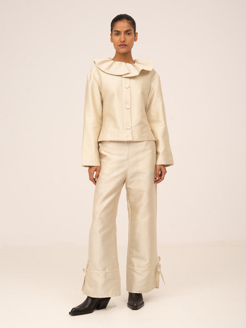 Clown Cream Sparkle Pants