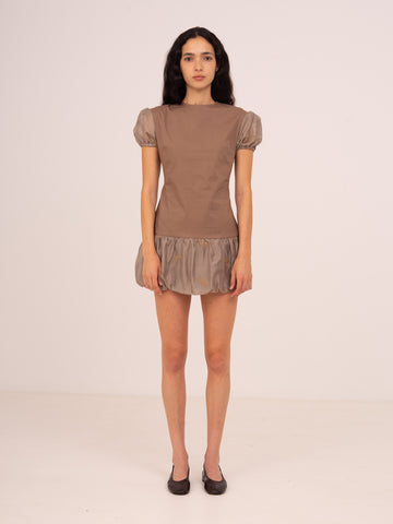 Brown Sugar Mini Dress