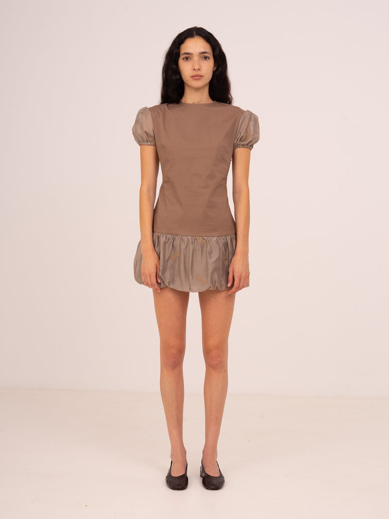 Brown Sugar Mini Dress 