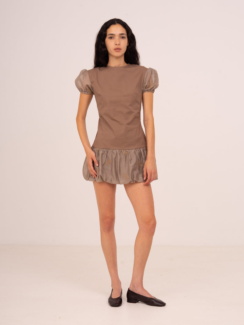 Brown Sugar Mini Dress 