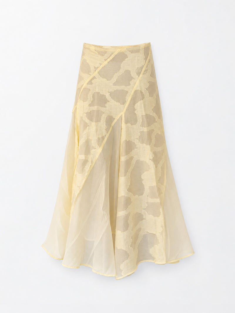Buttercup Floral Midi Skirt