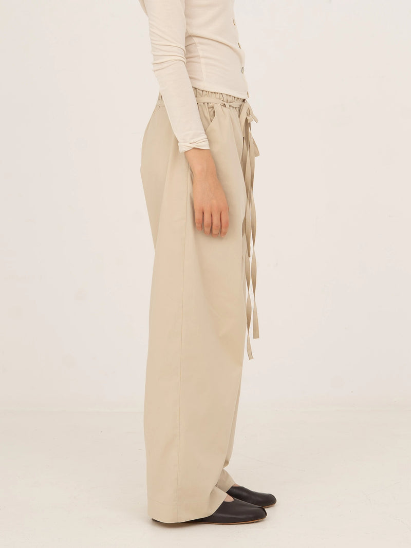 Sappy Beige Pants