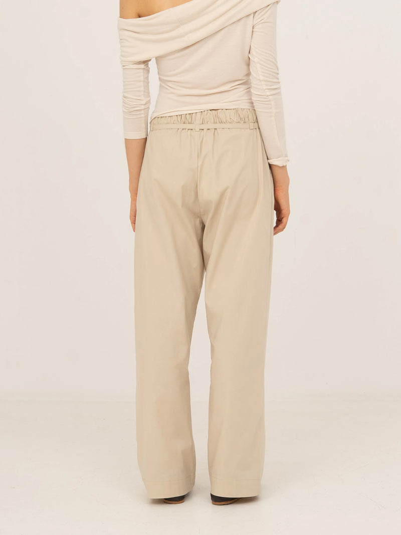 Sappy Beige Pants