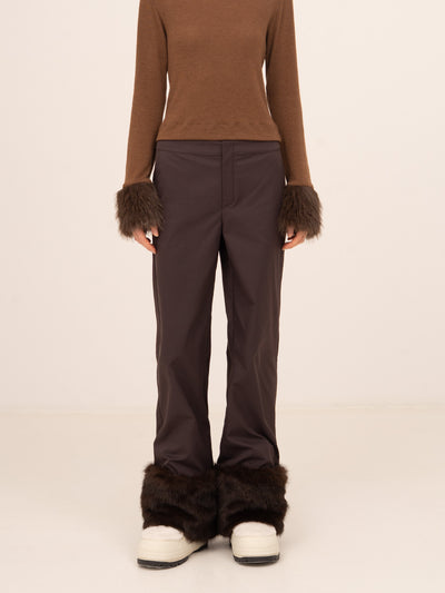Bear Brown Fur Pants 