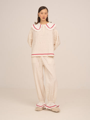 Offduty Cream Pajama Pants