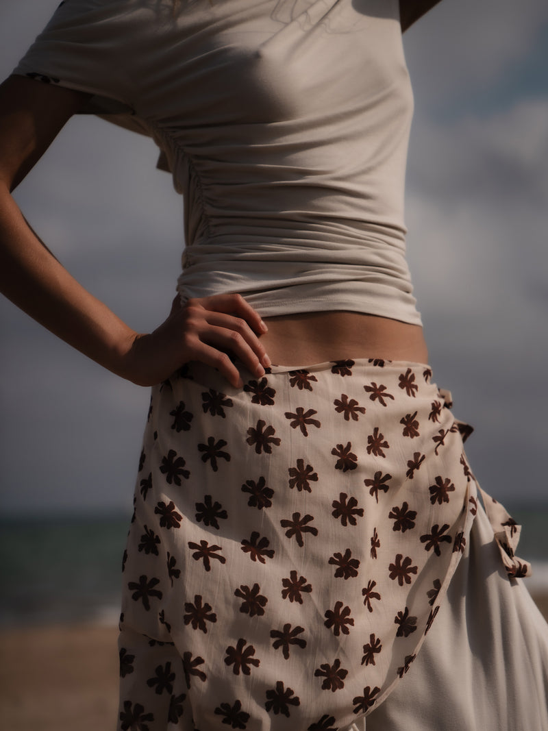 Riviera Ivory Balloon Pants