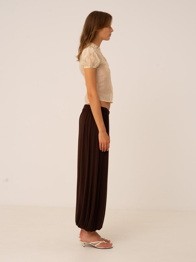 Bruna Jersey Balloon Pants