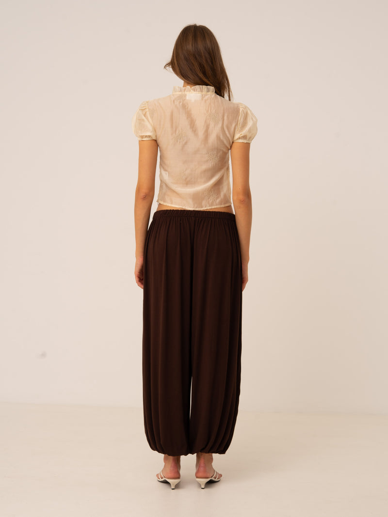 Bruna Jersey Balloon Pants